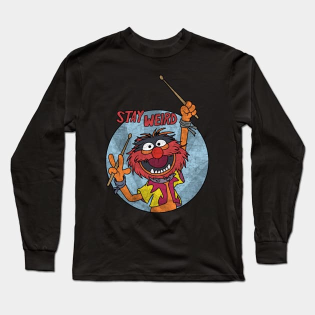 Muppets Animal Long Sleeve T-Shirt by valentinahramov